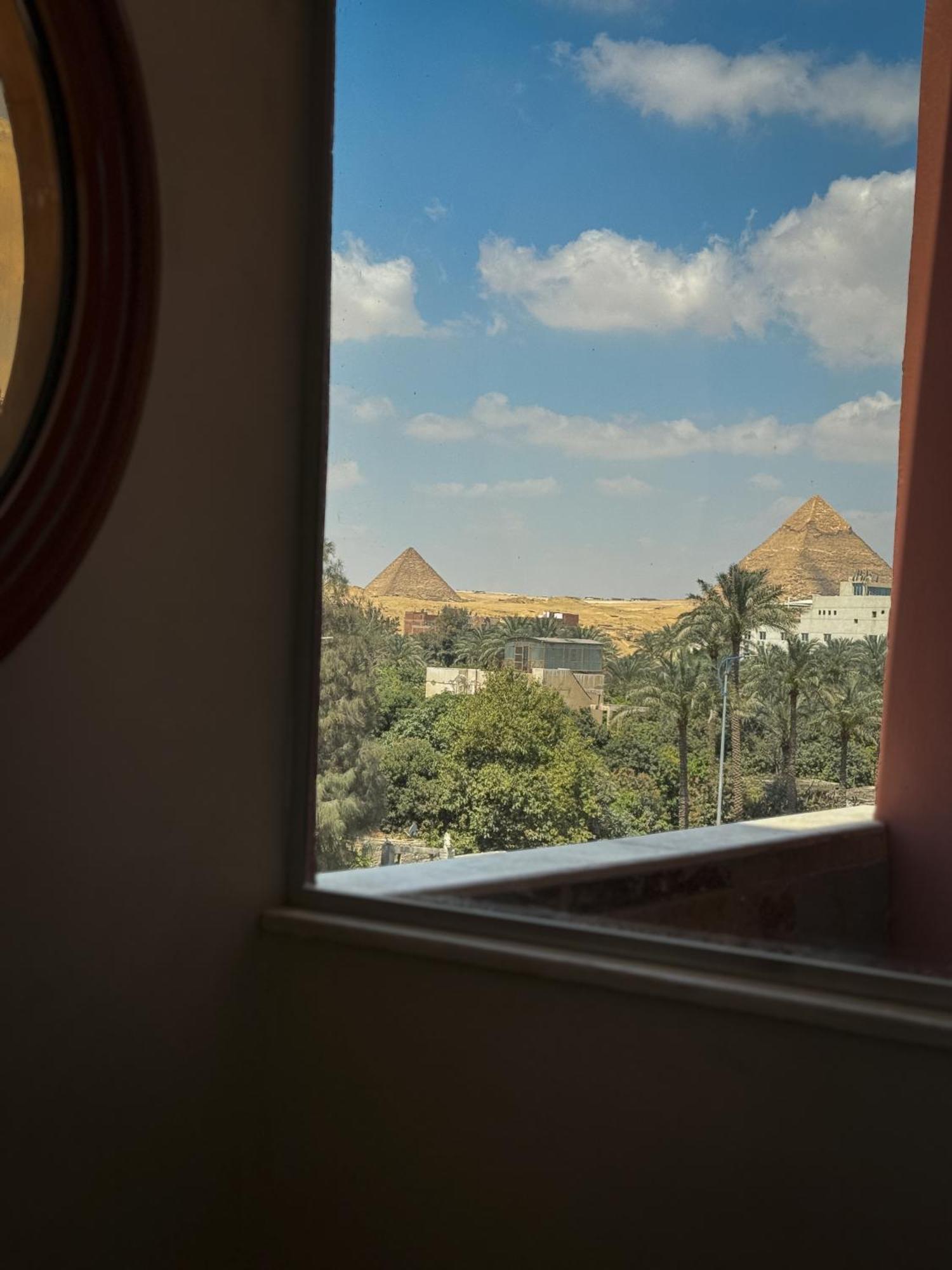 Hotel Jimmy Pyramids View Kafret el-Gabal Zewnętrze zdjęcie