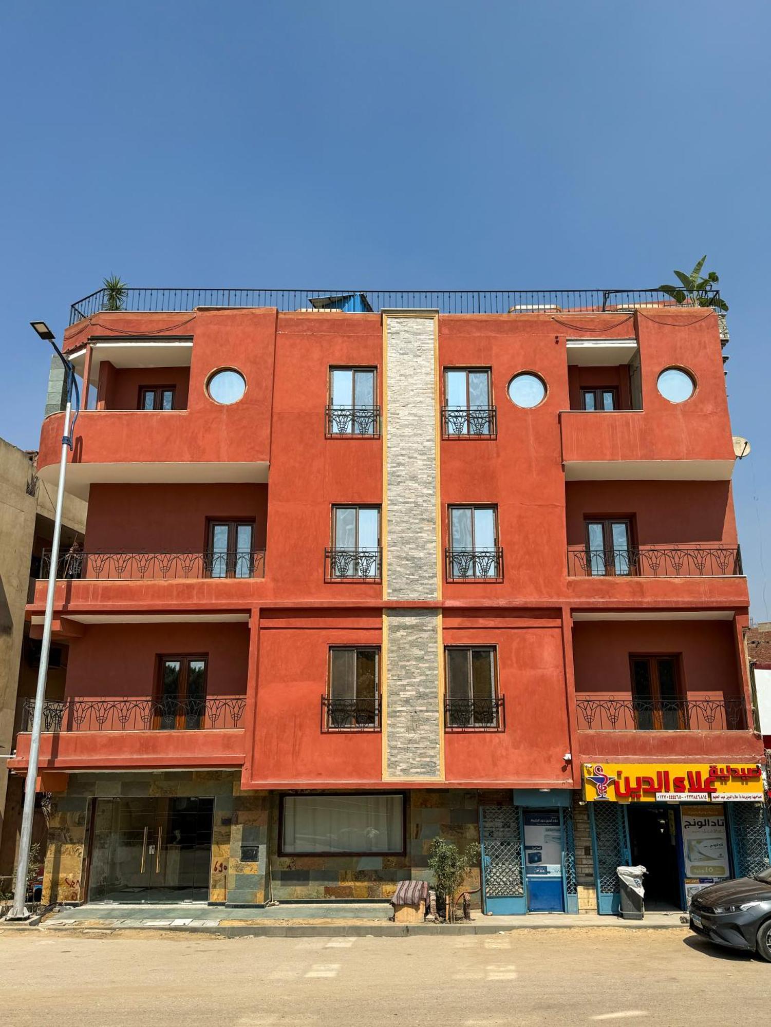 Hotel Jimmy Pyramids View Kafret el-Gabal Zewnętrze zdjęcie