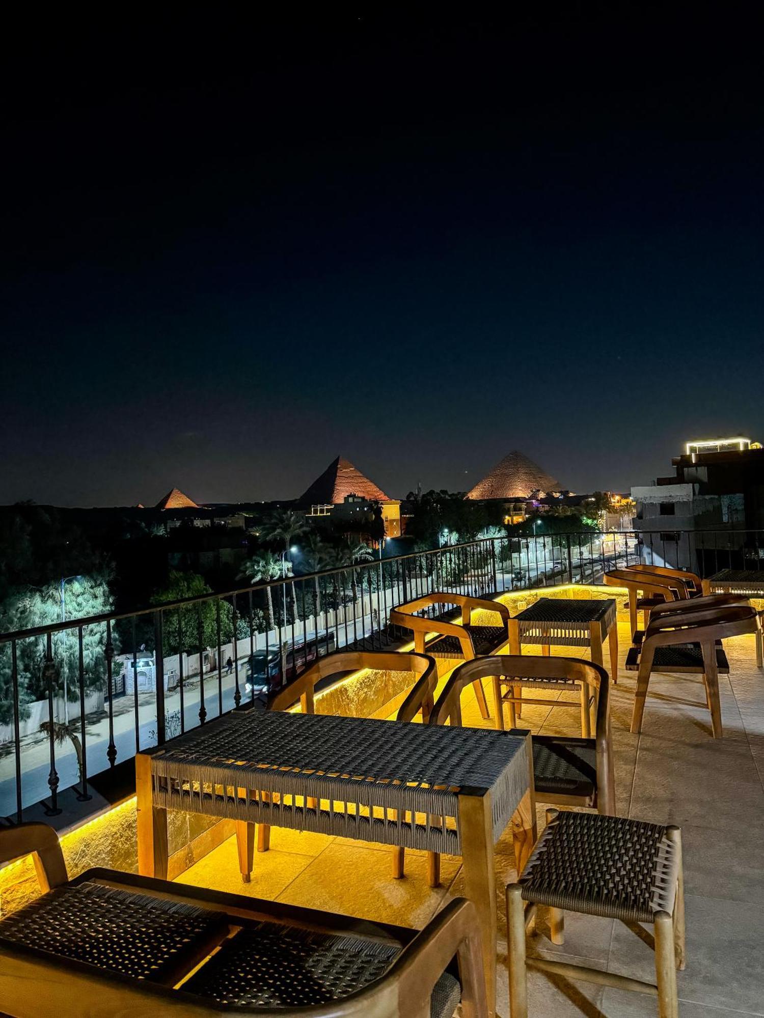 Hotel Jimmy Pyramids View Kafret el-Gabal Zewnętrze zdjęcie