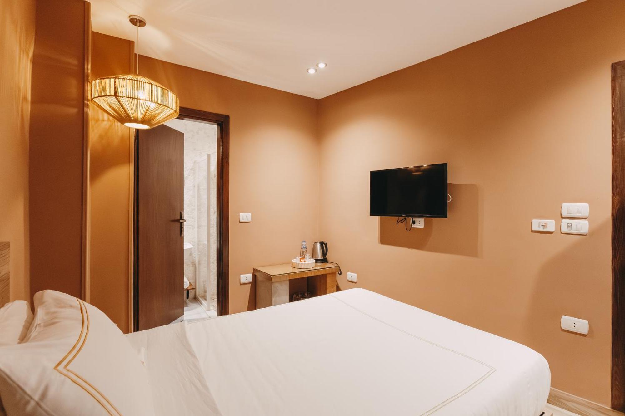 Hotel Jimmy Pyramids View Kafret el-Gabal Zewnętrze zdjęcie