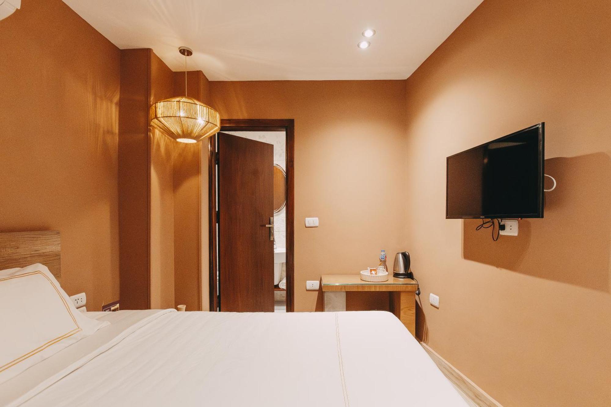 Hotel Jimmy Pyramids View Kafret el-Gabal Zewnętrze zdjęcie