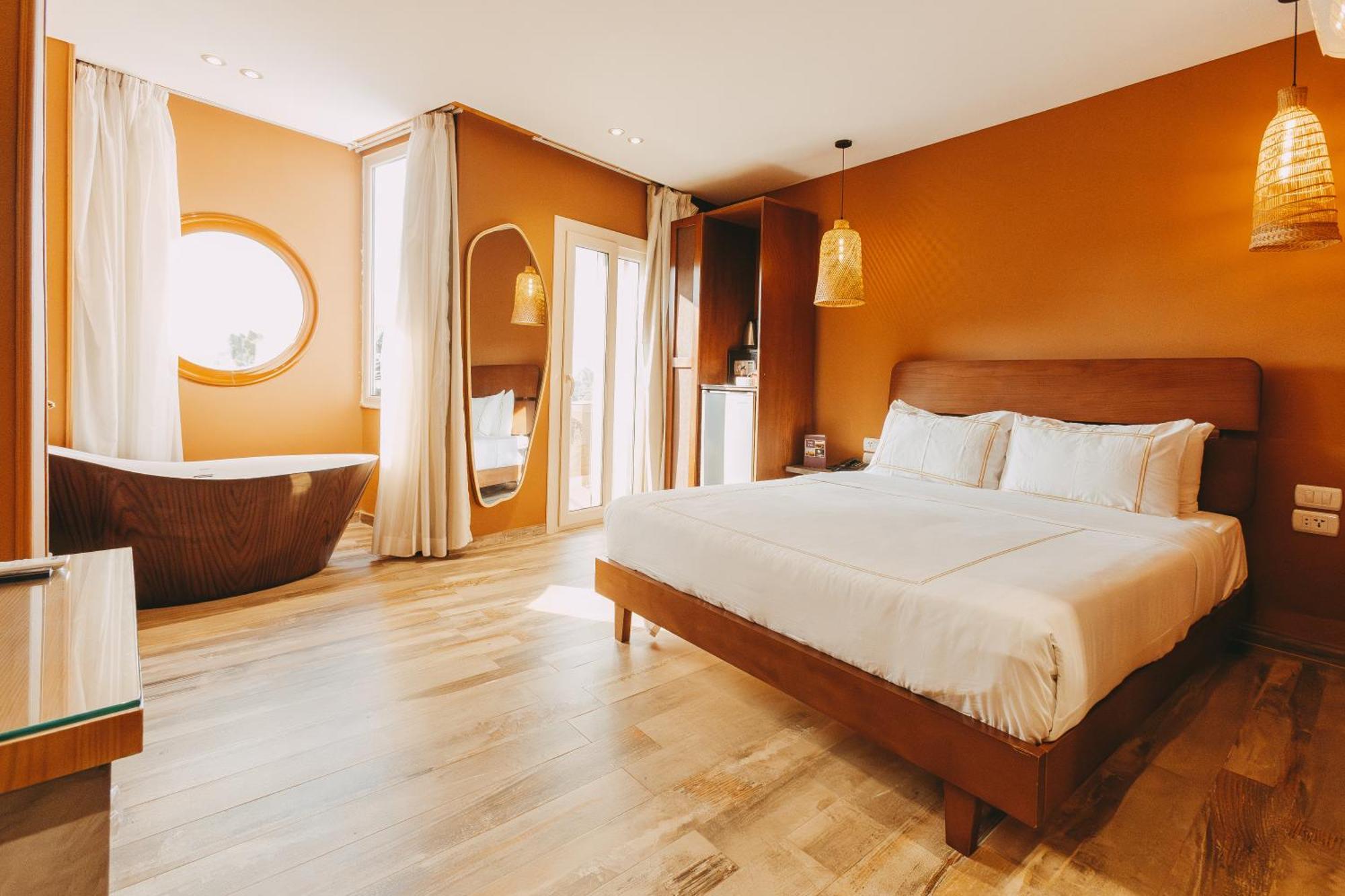 Hotel Jimmy Pyramids View Kafret el-Gabal Zewnętrze zdjęcie