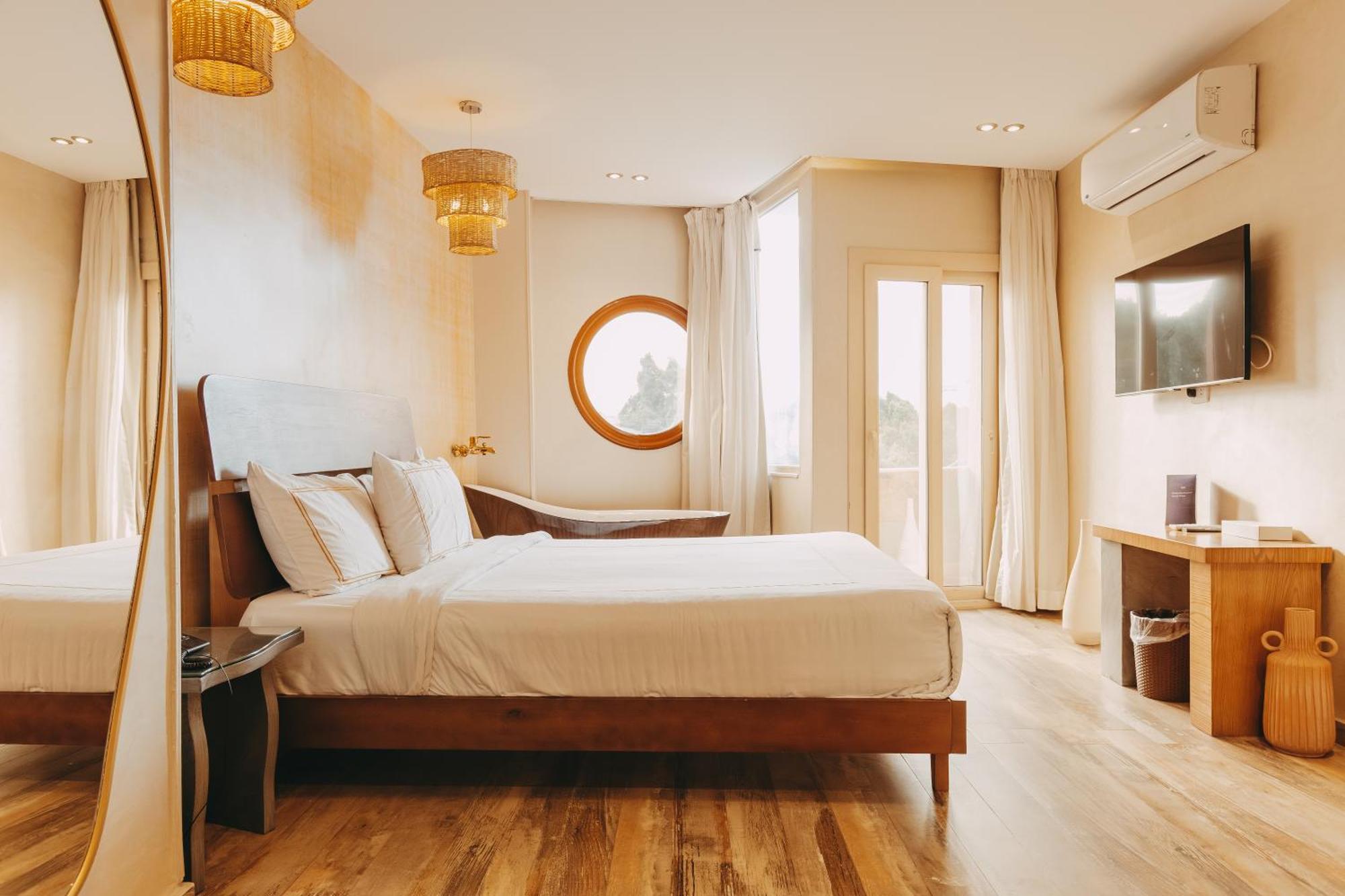 Hotel Jimmy Pyramids View Kafret el-Gabal Zewnętrze zdjęcie