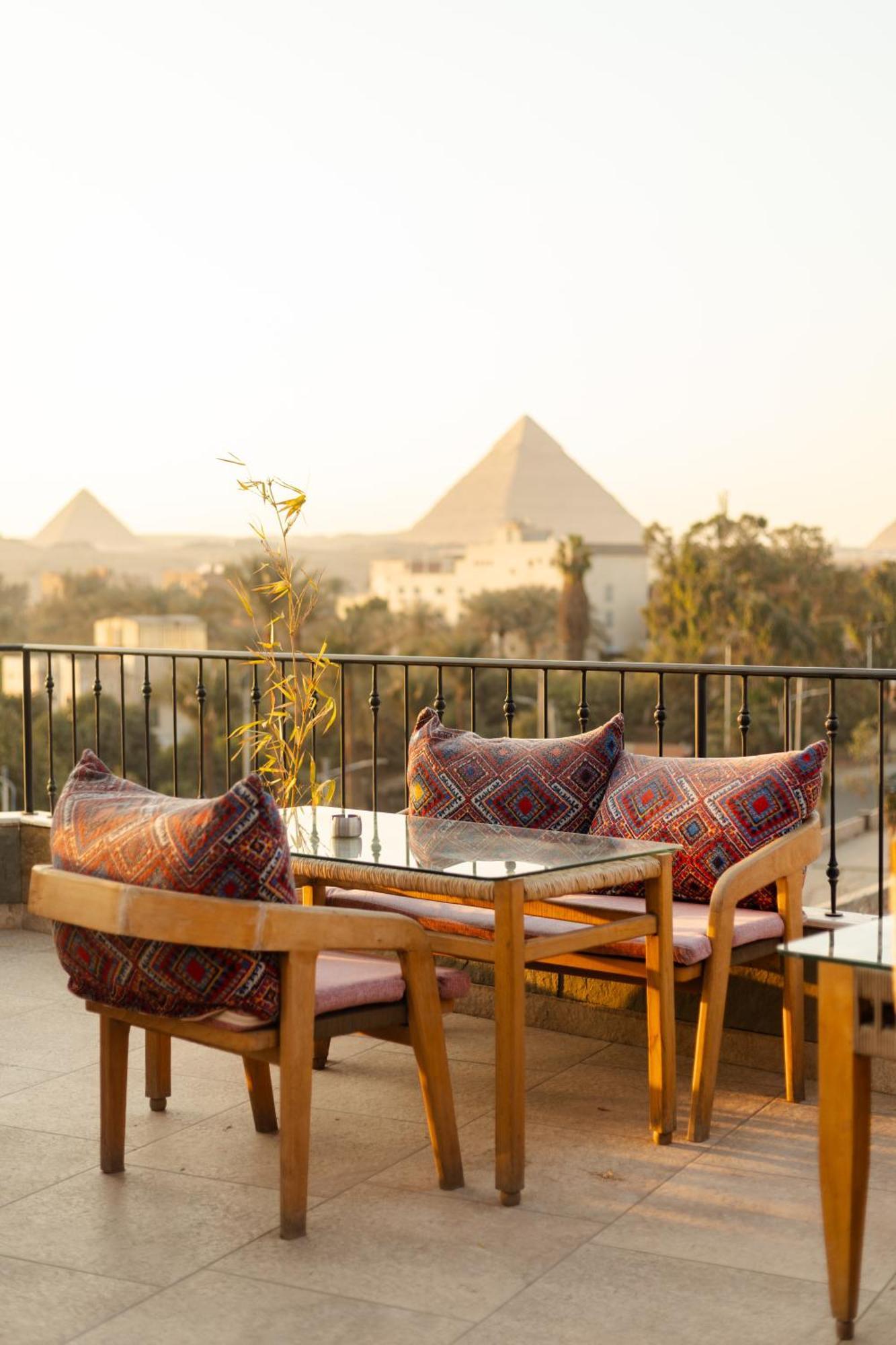 Hotel Jimmy Pyramids View Kafret el-Gabal Zewnętrze zdjęcie